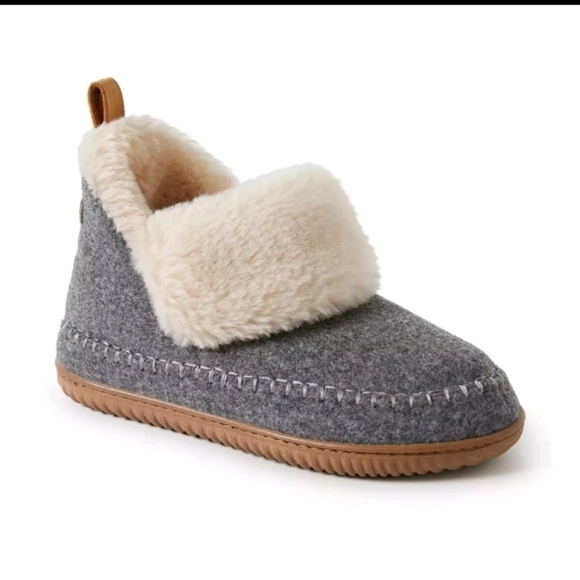 Alpine Shoes - NWT Alpine by Dearfoam Moritz Bootie  slippers Indoor Outdoor Women size M 7-8